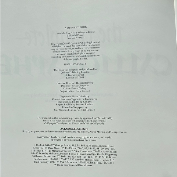 The Complete Calligrapher Book Emma Callery - Picture 9 of 9